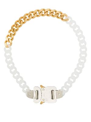 1017 ALYX 9SM two-tone chain-link necklace