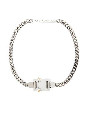 1017 ALYX 9SM sterling silver Buckle necklace