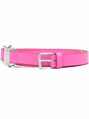 1017 ALYX 9SM pink leather belt