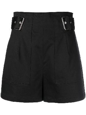 3.1 Phillip Lim buckle-detailed panelled shorts