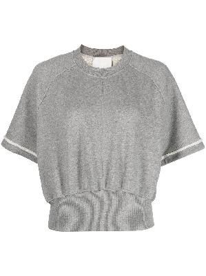 3.1 Phillip Lim short-sleeve cotton sweatshirt
