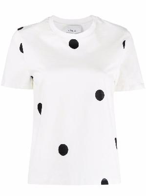 3.1 Phillip Lim polka-dot print cotton T-Shirt