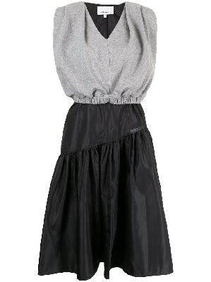 3.1 Phillip Lim French-terry combo dress