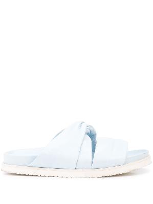 3.1 Phillip Lim twist-detail open-toe slides