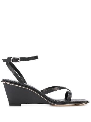 3.1 Phillip Lim strap-detail wedge-heel sandals