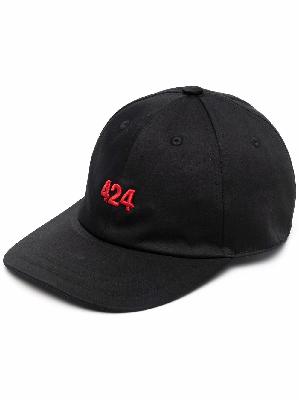 424 embroidered logo cap