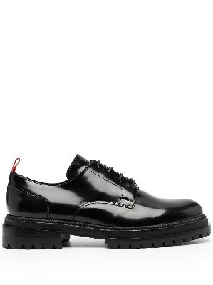 424 patent-leather Oxford shoes