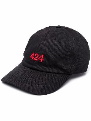 424 embroidered-logo baseball cap