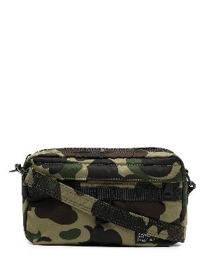 A BATHING APE® camouflage-print shoulder bag