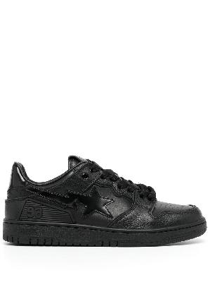 A BATHING APE® panelled low-top sneakers