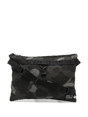 A BATHING APE® camouflage-print shoulder bag