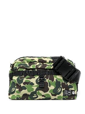 A BATHING APE® camouflage-print belt bag