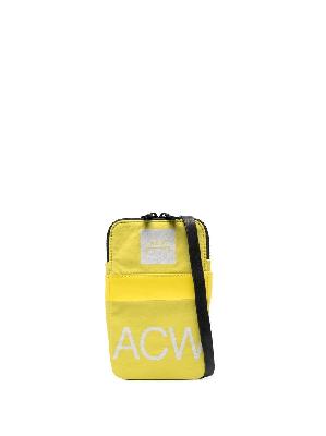 A-COLD-WALL* Stria Tech logo pouch lanyard