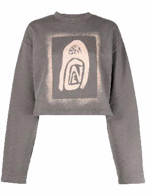 Acne Studios logo-print sweatshirt