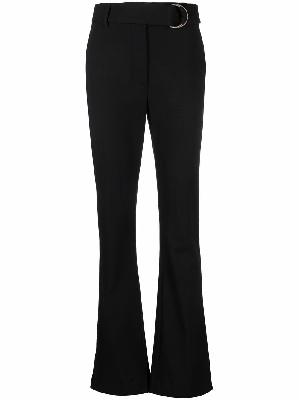 Acne Studios D-ring belt tailored trousers