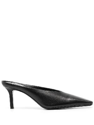 Acne Studios 80mm leather mules