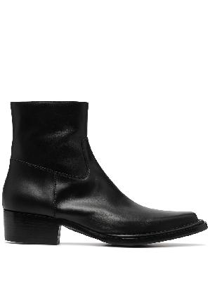 Acne Studios square-toe ankle boots