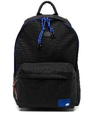 Ader Error logo-patch zip-up backpack