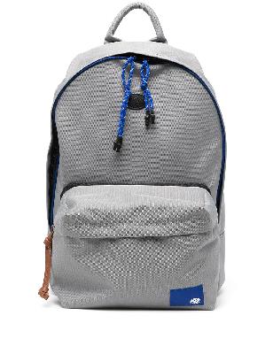 Ader Error logo-patch zip-up backpack