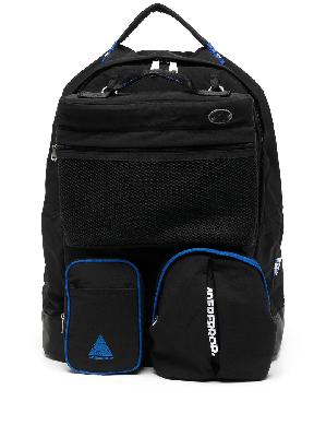Ader Error logo-print zip-up backpack