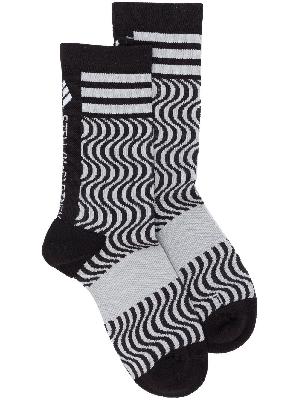 adidas by Stella McCartney swirl print ankle socks