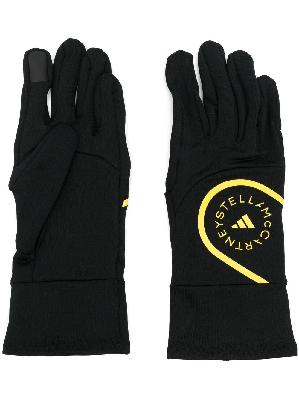 adidas by Stella McCartney logo-print gloves
