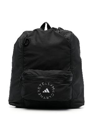 adidas by Stella McCartney logo print backpack