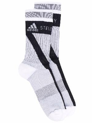 adidas by Stella McCartney logo-panelled socks
