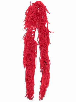 Alanui Rainbow Mountain fringed scarf