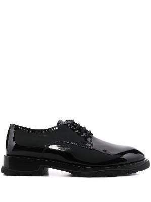 Alexander McQueen lace-up leather Derby shoes