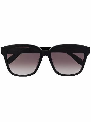Alexander McQueen square grafitti sunglasses