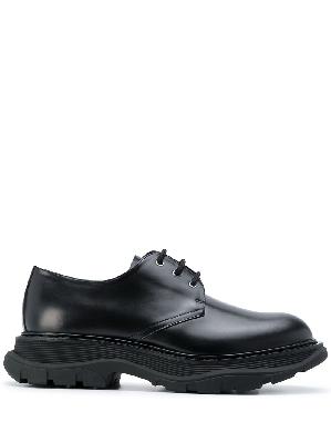 Alexander McQueen chunky sole derby shoes