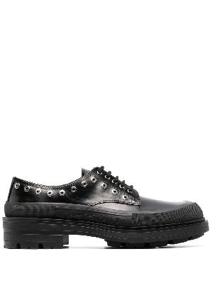 Alexander McQueen chunky-sole derby shoes