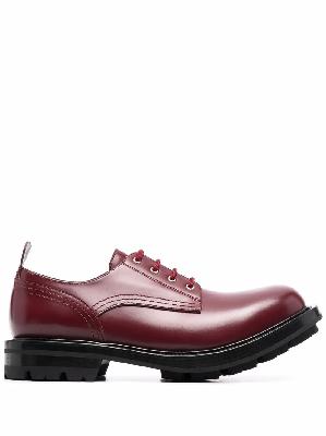 Alexander McQueen Worker lace-up shoes