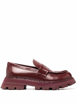 Alexander McQueen chunky platform loafers