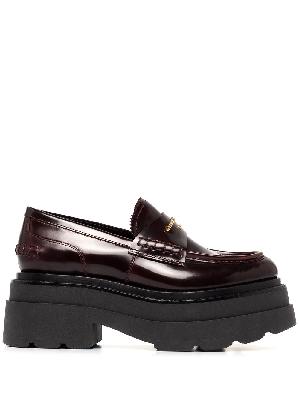 Alexander Wang chunky leather loafers