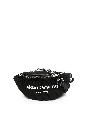 Alexander Wang gathered logo print belt bag