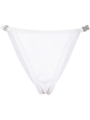 Alexander Wang crystal-logo bikini bottoms