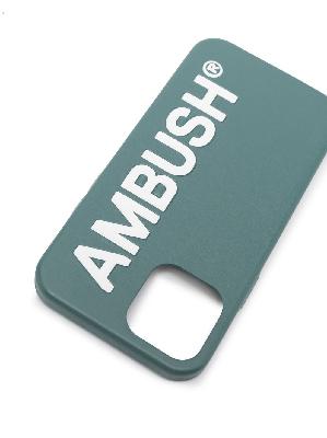 AMBUSH logo print iPhone 12/Pro case