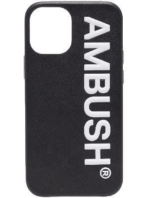 AMBUSH logo-embossed iPhone 12 Mini case