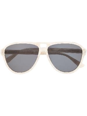 AMIRI aviator-frame tinted sunglasses