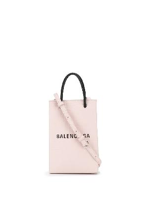 Balenciaga mini strap detail phone holder