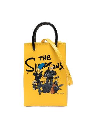 Balenciaga The Simpsons-print shoulder bag