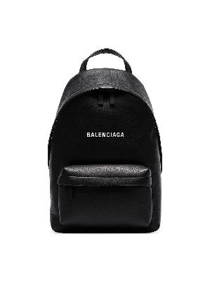 Balenciaga Everyday logo-print leather backpack