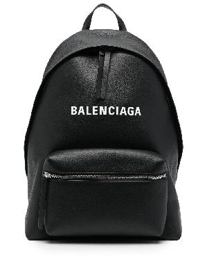 Balenciaga logo-print backpack