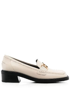Bally logo-plaque 40mm loafers