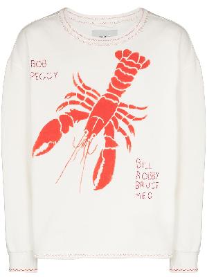 BODE Lobster Bake cotton sweatshirt