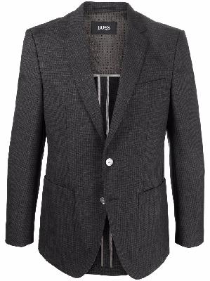 BOSS single-breasted suit jacket