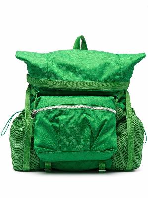 Bottega Veneta jacquard-pattern backpack