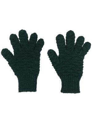 Bottega Veneta knitted wool gloves